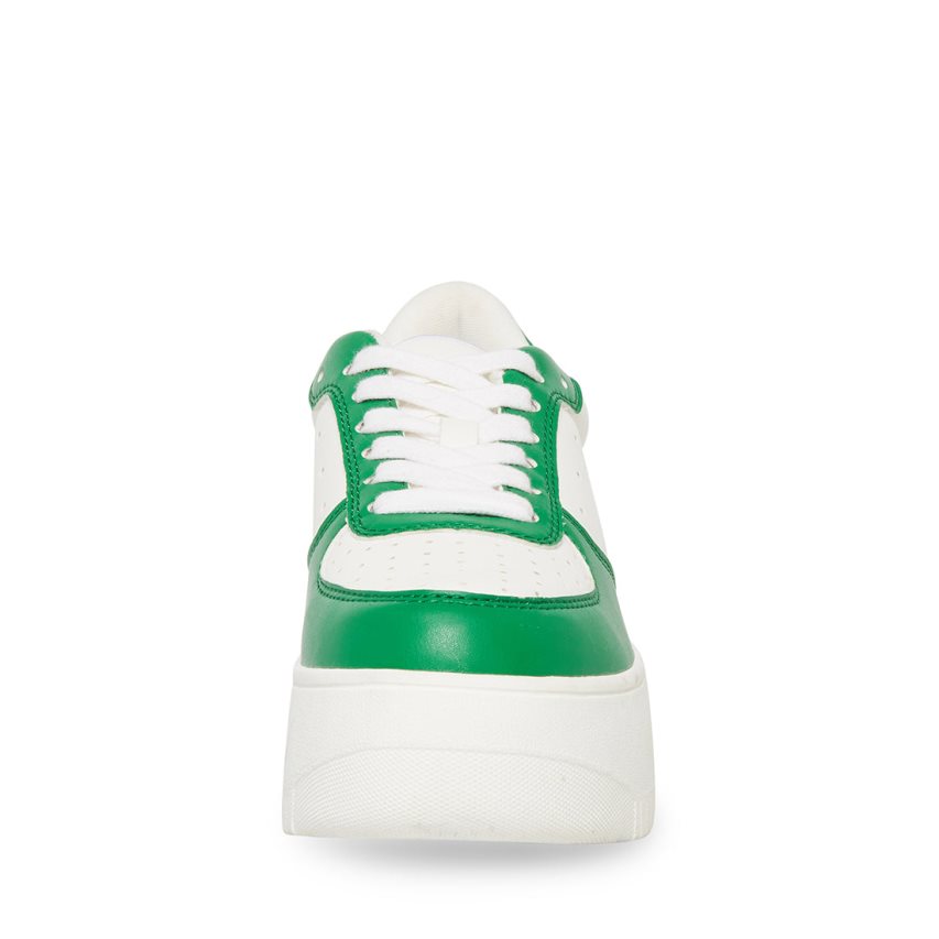 Zapatos Plataforma Steve Madden Rocket Mujer Blancas Verde | ES FP8193